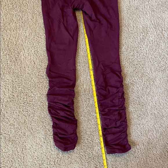 Lululemon burgundy leggings - Picture 6 of 8